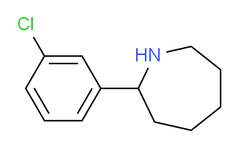 CAS No. 383129-21-3, 2-(3-Chlorophenyl)azepane