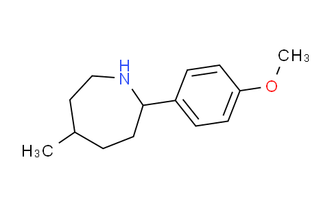 CAS No. 339551-74-5, 2-(4-Methoxyphenyl)-5-methylazepane