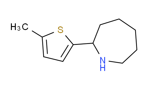 CAS No. 527674-20-0, 2-(5-Methylthiophen-2-yl)azepane