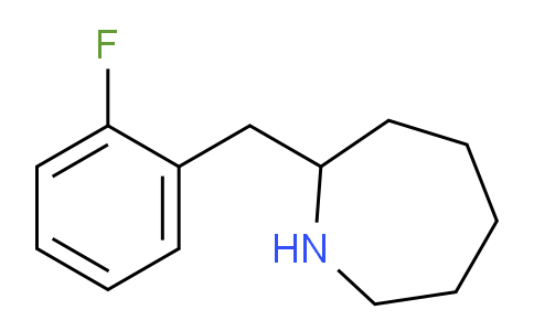 CAS No. 383131-20-2, 2-(2-Fluorobenzyl)azepane