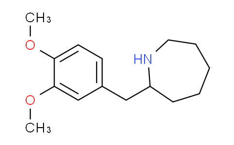 CAS No. 383129-91-7, 2-(3,4-Dimethoxybenzyl)azepane