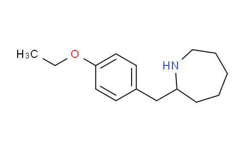 CAS No. 383130-71-0, 2-(4-Ethoxybenzyl)azepane