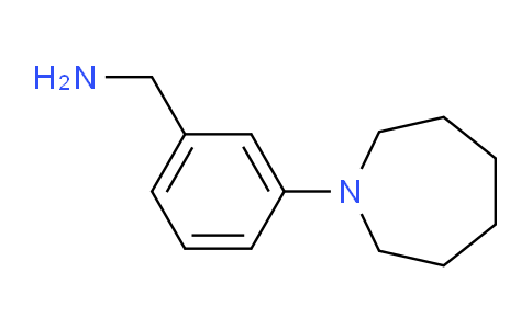 CAS No. 887595-75-7, (3-(Azepan-1-yl)phenyl)methanamine