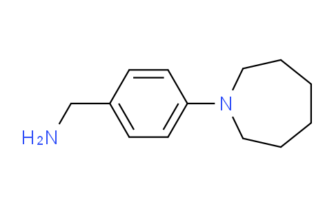 CAS No. 581812-79-5, (4-(Azepan-1-yl)phenyl)methanamine