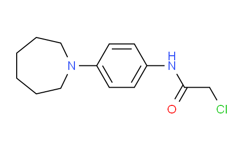 CAS No. 436087-23-9, N-(4-(Azepan-1-yl)phenyl)-2-chloroacetamide