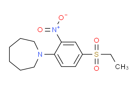 MC743352 | 942474-69-3 | 1-(4-(Ethylsulfonyl)-2-nitrophenyl)azepane
