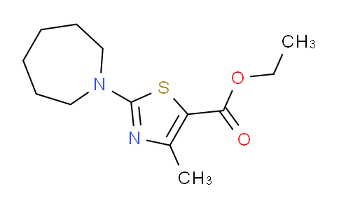CAS No. 1160264-30-1, Ethyl 2-(azepan-1-yl)-4-methylthiazole-5-carboxylate