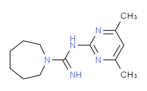 CAS No. 371958-52-0, N-(4,6-Dimethylpyrimidin-2-yl)azepane-1-carboximidamide