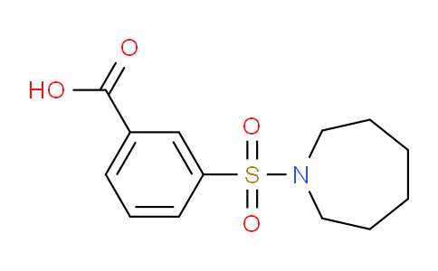 CAS No. 326182-57-4, 3-(Azepan-1-ylsulfonyl)benzoic acid