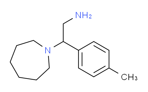 CAS No. 889939-39-3, 2-(Azepan-1-yl)-2-(p-tolyl)ethanamine