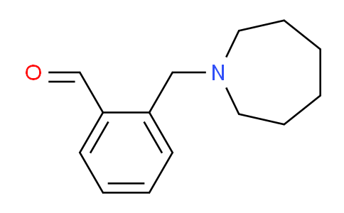 CAS No. 1268614-42-1, 2-(Azepan-1-ylmethyl)benzaldehyde