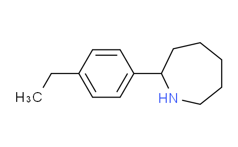 CAS No. 383131-12-2, 2-(4-Ethylphenyl)azepane