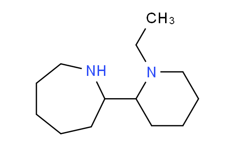 CAS No. 527674-06-2, 2-(1-Ethylpiperidin-2-yl)azepane