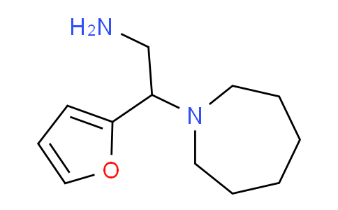 CAS No. 889939-35-9, 2-(Azepan-1-yl)-2-(furan-2-yl)ethanamine