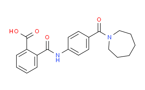 CAS No. 940521-48-2, 2-((4-(Azepane-1-carbonyl)phenyl)carbamoyl)benzoic acid