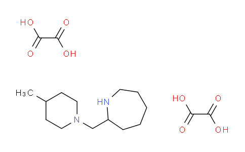 CAS No. 1177297-32-3, 2-((4-Methylpiperidin-1-yl)methyl)azepane dioxalate