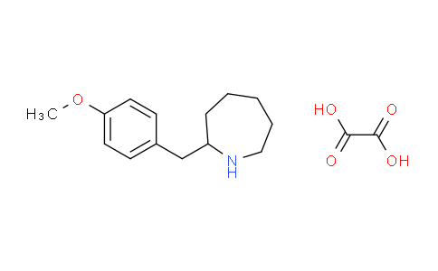 CAS No. 1177300-15-0, 2-(4-Methoxybenzyl)azepane oxalate