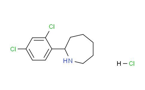 CAS No. 1177343-42-8, 2-(2,4-Dichlorophenyl)azepane hydrochloride