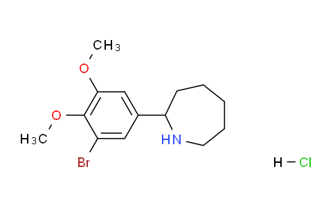 MC743422 | 1177347-50-0 | 2-(3-Bromo-4,5-dimethoxyphenyl)azepane hydrochloride