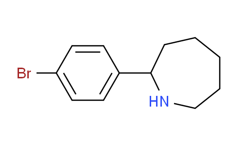 CAS No. 383129-24-6, 2-(4-Bromophenyl)azepane