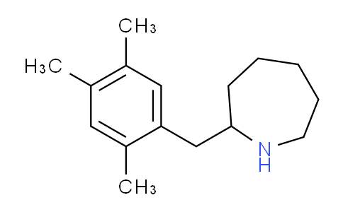 CAS No. 881041-92-5, 2-(2,4,5-Trimethylbenzyl)azepane