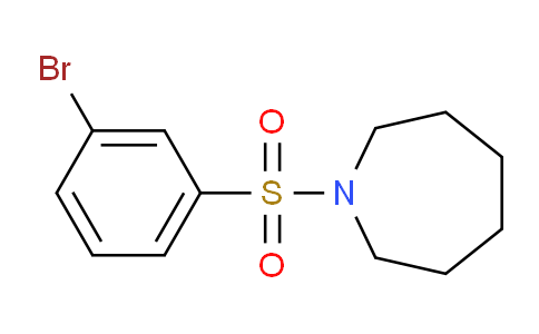 CAS No. 1022438-79-4, 1-((3-Bromophenyl)sulfonyl)azepane