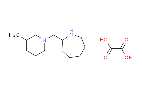 CAS No. 1203103-46-1, 2-((3-Methylpiperidin-1-yl)methyl)azepane oxalate