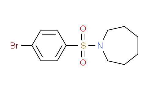 CAS No. 153439-48-6, 1-((4-Bromophenyl)sulfonyl)azepane