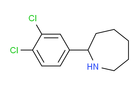CAS No. 383130-81-2, 2-(3,4-Dichlorophenyl)azepane