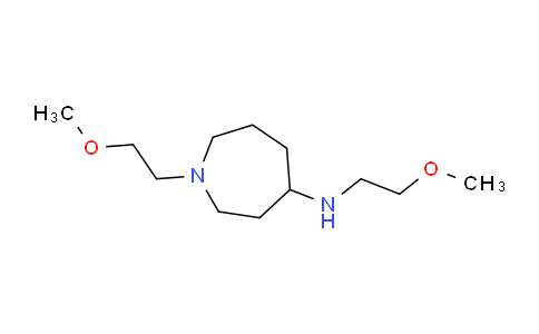 CAS No. 1398511-48-2, N,1-Bis(2-methoxyethyl)azepan-4-amine
