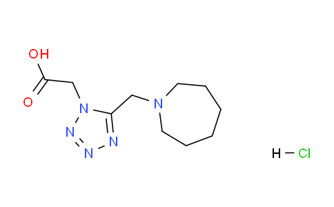 CAS No. 1119449-90-9, 2-(5-(Azepan-1-ylmethyl)-1H-tetrazol-1-yl)acetic acid hydrochloride