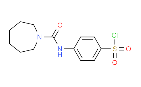 CAS No. 728864-68-4, 4-(Azepane-1-carboxamido)benzene-1-sulfonyl chloride