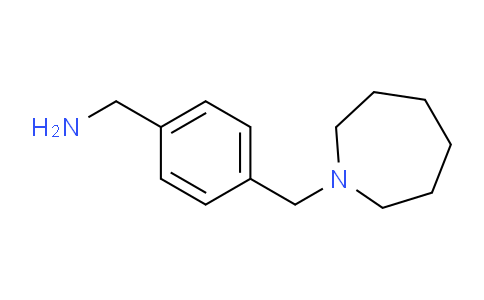 CAS No. 876716-67-5, (4-(Azepan-1-ylmethyl)phenyl)methanamine
