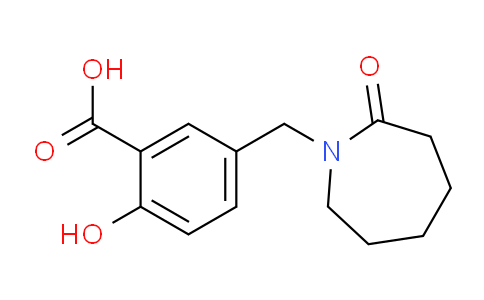 CAS No. 886502-48-3, 2-Hydroxy-5-((2-oxoazepan-1-yl)methyl)benzoic acid