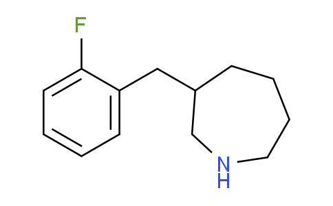 CAS No. 1158747-37-5, 3-(2-Fluorobenzyl)azepane