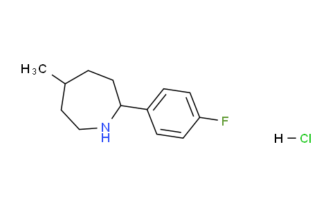 CAS No. 1346600-47-2, 2-(4-Fluorophenyl)-5-methylazepane hydrochloride
