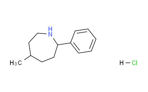 CAS No. 1346601-13-5, 5-Methyl-2-phenylazepane hydrochloride