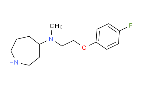 CAS No. 1316222-85-1, N-(2-(4-Fluorophenoxy)ethyl)-N-methylazepan-4-amine