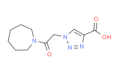 CAS No. 1267785-07-8, 1-(2-(Azepan-1-yl)-2-oxoethyl)-1H-1,2,3-triazole-4-carboxylic acid