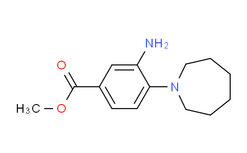 CAS No. 1304304-05-9, Methyl 3-amino-4-(azepan-1-yl)benzoate