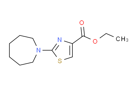 CAS No. 1403567-56-5, Ethyl 2-(azepan-1-yl)thiazole-4-carboxylate