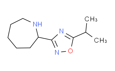 CAS No. 1461869-29-3, 3-(Azepan-2-yl)-5-isopropyl-1,2,4-oxadiazole