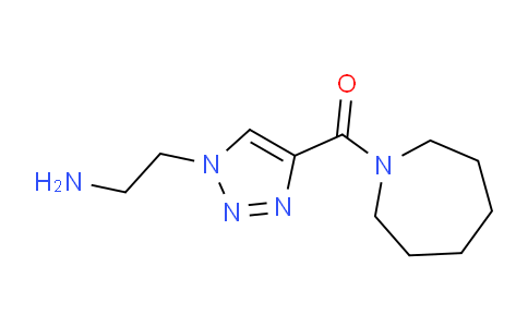 CAS No. 1465274-95-6, (1-(2-Aminoethyl)-1H-1,2,3-triazol-4-yl)(azepan-1-yl)methanone