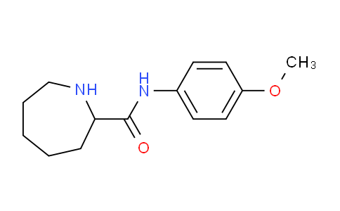 CAS No. 1479929-65-1, N-(4-Methoxyphenyl)azepane-2-carboxamide