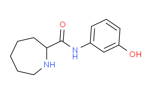 CAS No. 1484415-22-6, N-(3-Hydroxyphenyl)azepane-2-carboxamide