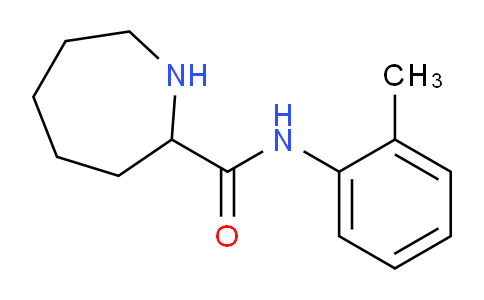 CAS No. 1490641-61-6, N-(o-Tolyl)azepane-2-carboxamide