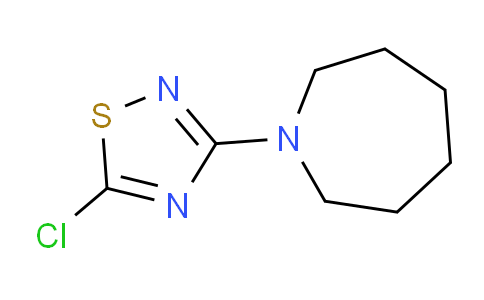 CAS No. 1493838-82-6, 3-(Azepan-1-yl)-5-chloro-1,2,4-thiadiazole