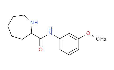CAS No. 1497258-57-7, N-(3-Methoxyphenyl)azepane-2-carboxamide