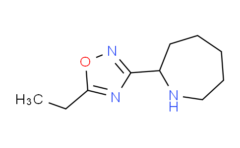 CAS No. 1566324-49-9, 3-(Azepan-2-yl)-5-ethyl-1,2,4-oxadiazole