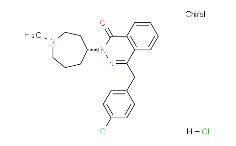 CAS No. 153408-28-7, (R)-4-(4-Chlorobenzyl)-2-(1-methylazepan-4-yl)phthalazin-1(2H)-one hydrochloride